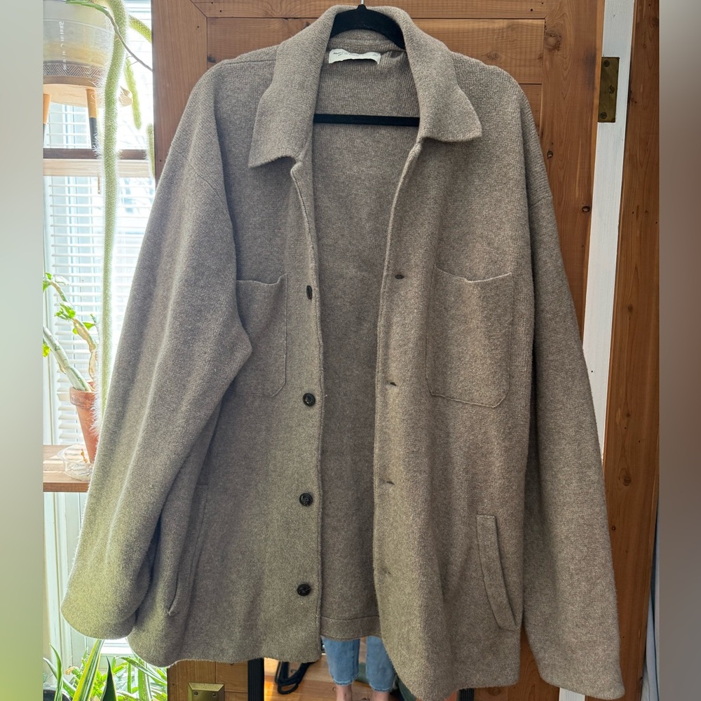 Abercrombie & Fitch Men's Brown Shirt Jacket